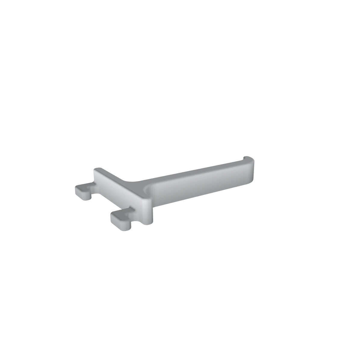 Test in wit — aanzicht 1
